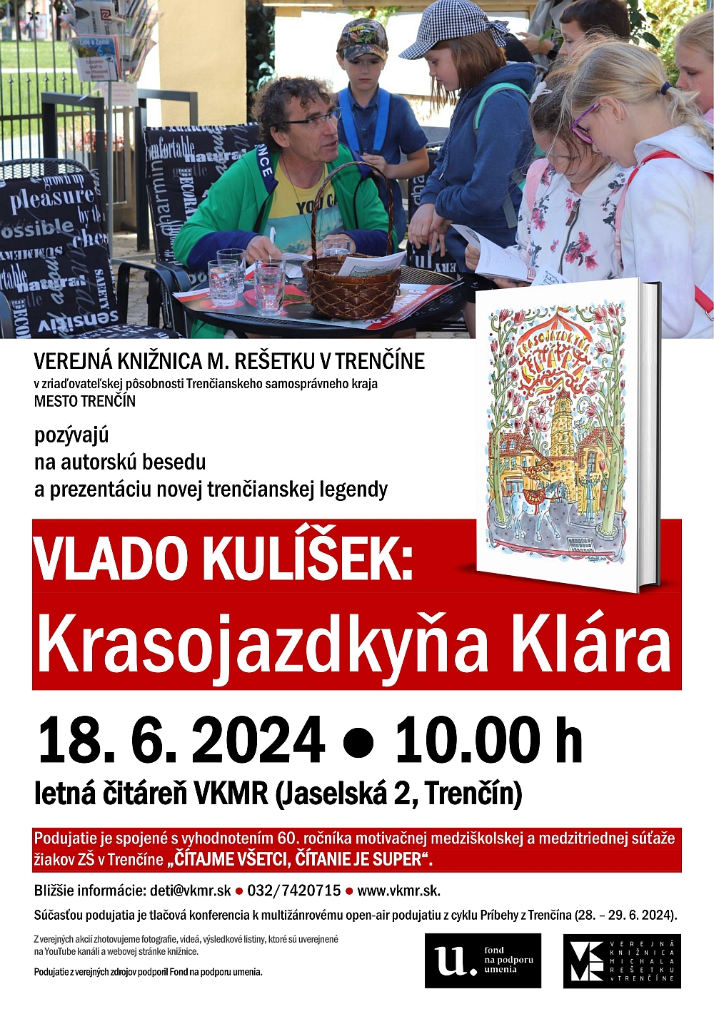 Vlado Kulíšek: Krasojazdkyňa Klára / Čitajme všetci, čítanie je super 2024